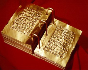 Mormon Gold Plates